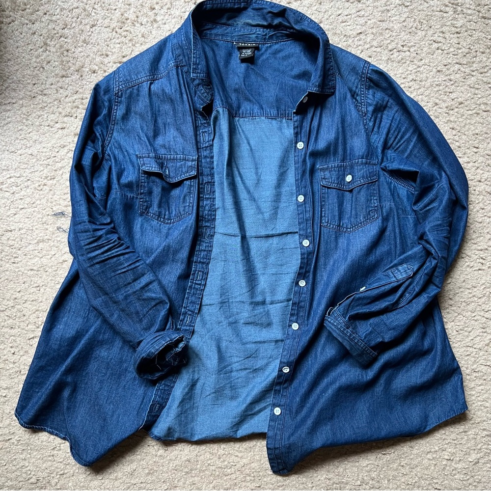 TORRID Dark Wash Denim Jacket